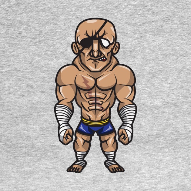 Sagat by Artillery26